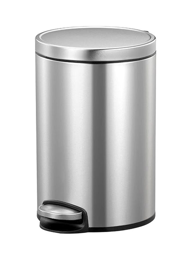 EKO Stainless Steel Trash Can Silver 64centimeter  - Image 1