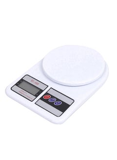 Generic High Precision Kitchen Electronic Scale White 24x16.5x3.5cm  - Image 1