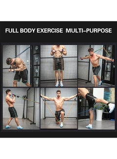 Generic Set Of 11 Exercise Fitness Resistance Bands Set  - Image 3