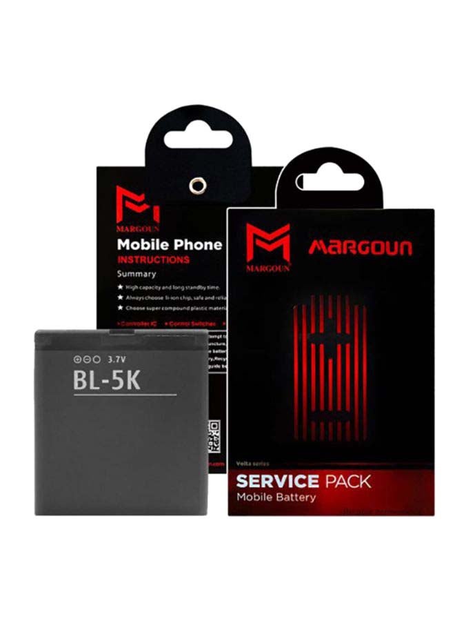 1200.0 mAh BL-5K Replacement Battery For Nokia N85