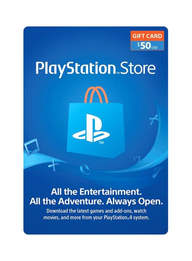 Sony - PlayStation Store Gift Card $50 USD - Image 1
