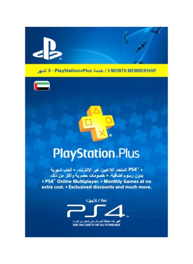 PlayStation Plus 3 Months Subscription
