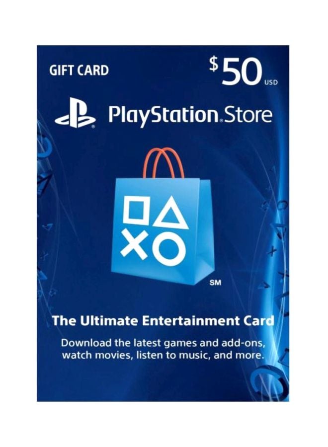 Sony PlayStation Store Gift Card USD 50 
