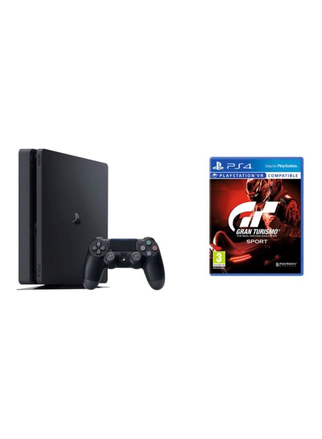 Sony PlayStation 4 Slim 1TB Console With Gran Turismo Sport - Image 1