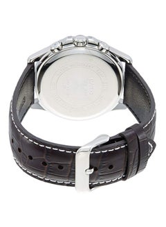 CASIO Men's Enticer Water Resistant Chronograph Watch MTP-1374L-7A1VDF - 35 mm - Brown  - Image 2