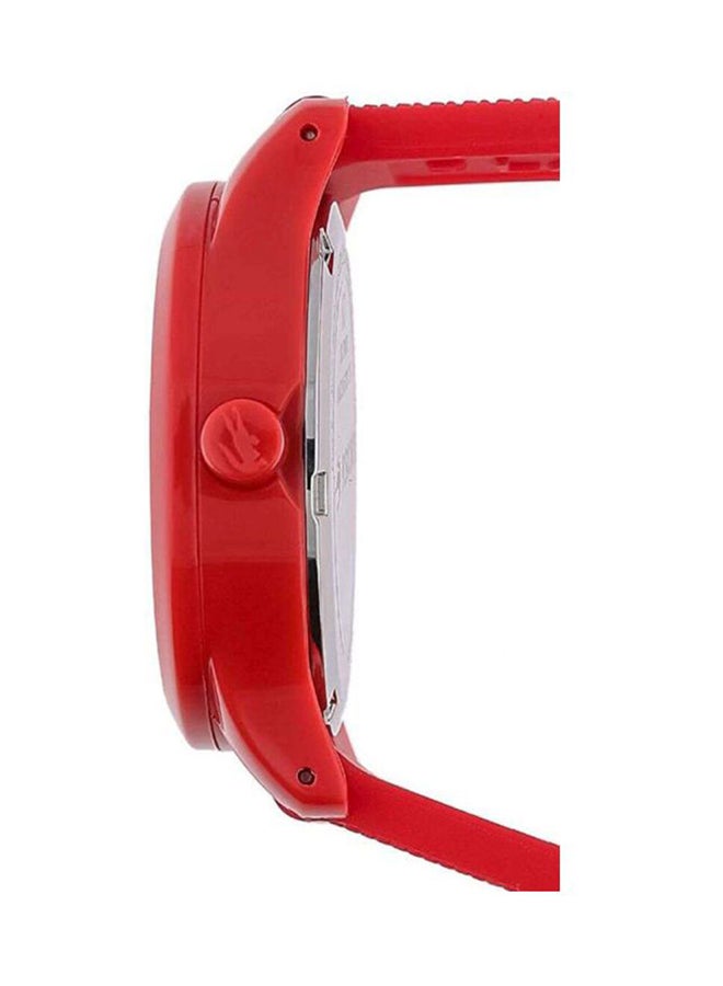 LACOSTE Kids' L.12.12 Water Resistant Analog Watch 2030004 - 32 mm - Red - Image 3