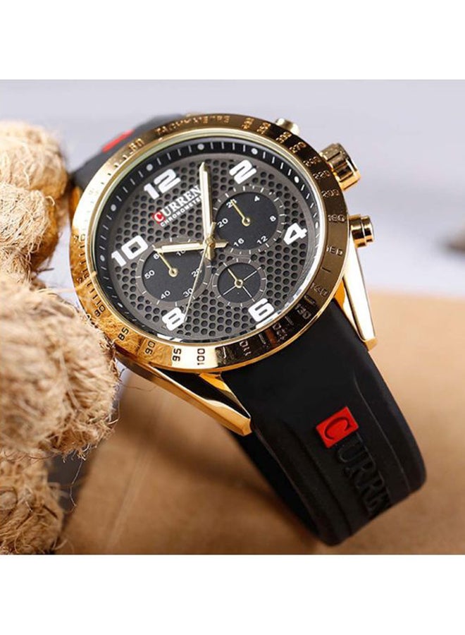 CURREN - Men's Water Resistant Chronograph Watch 8167 - Image 1