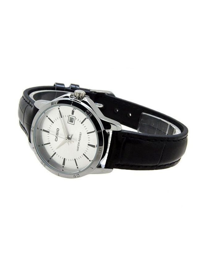 كاسيو ساعة يد رسمية بعقارب طراز LTP-V004L-7A - قياس 30 مم - لون أسود للنساء - Image 2