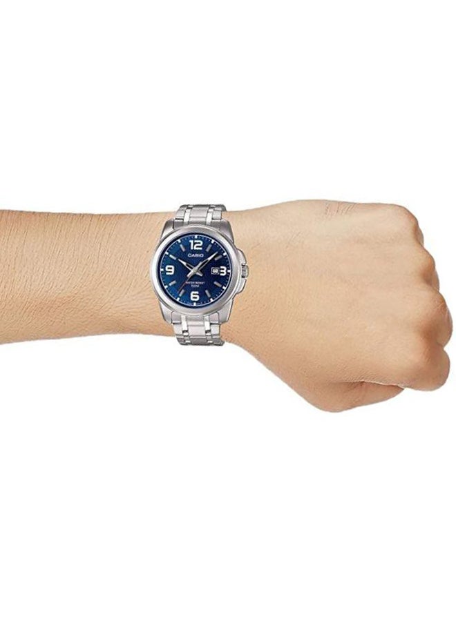 CASIO - 2-Piece Enticer Water Resistant Analog Watch Set MTP/LTP-1314D-2AV - Image 1
