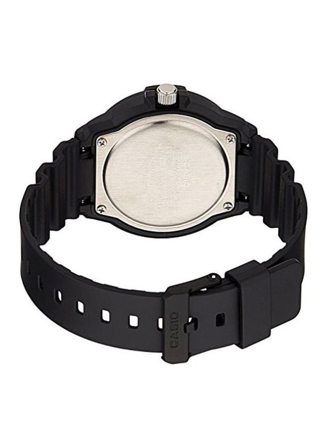 كاسيو ساعة يد شبابية بعقارب طراز MRW-200H-7BVDF مقاس 45 مم - لون أسود للرجال - Image 2
