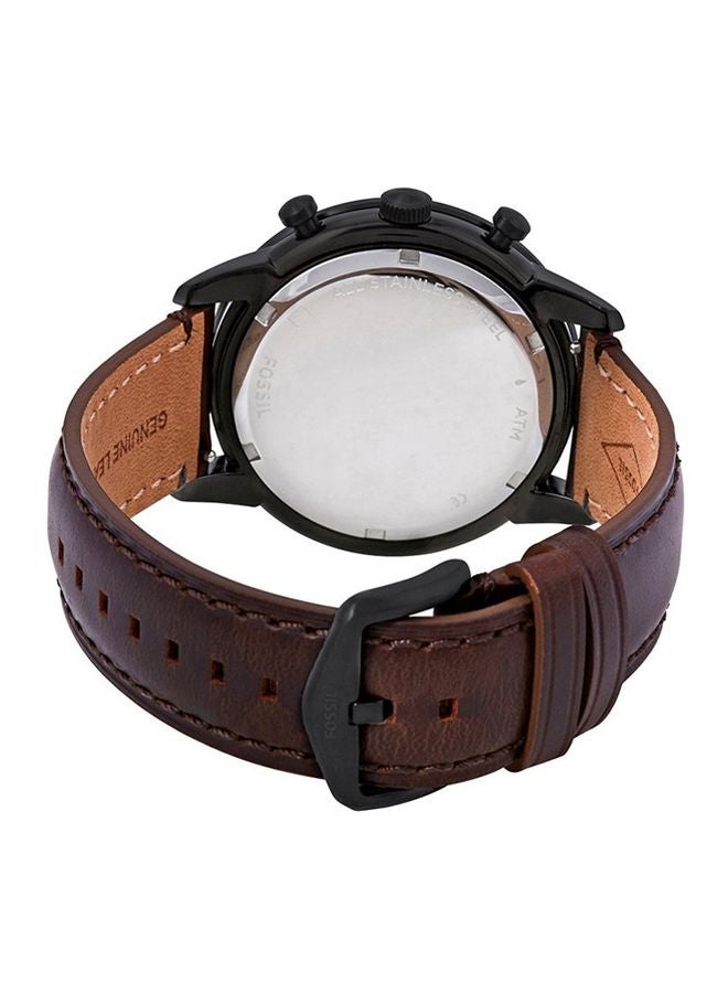 FOSSIL men Leather Analog Watch FS5437  - Image 2