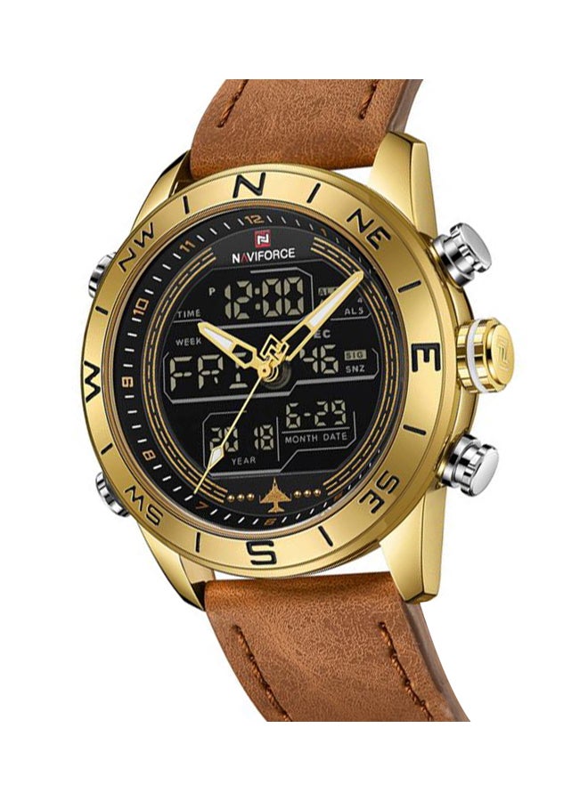 NAVIFORCE Men's Water Resistant Analog/Digital Watch NF9144 - Image 3