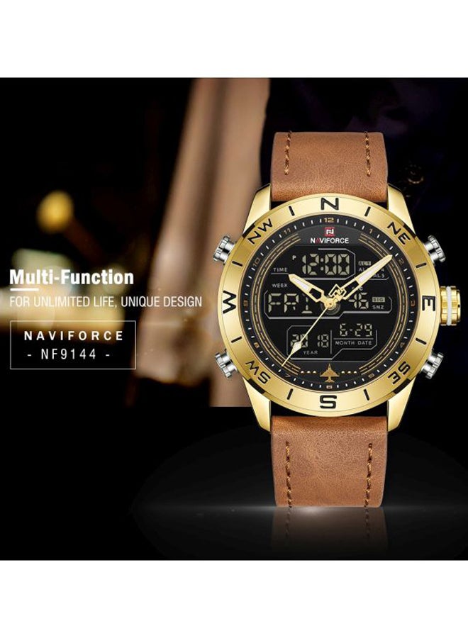 NAVIFORCE Men's Water Resistant Analog/Digital Watch NF9144 - Image 4