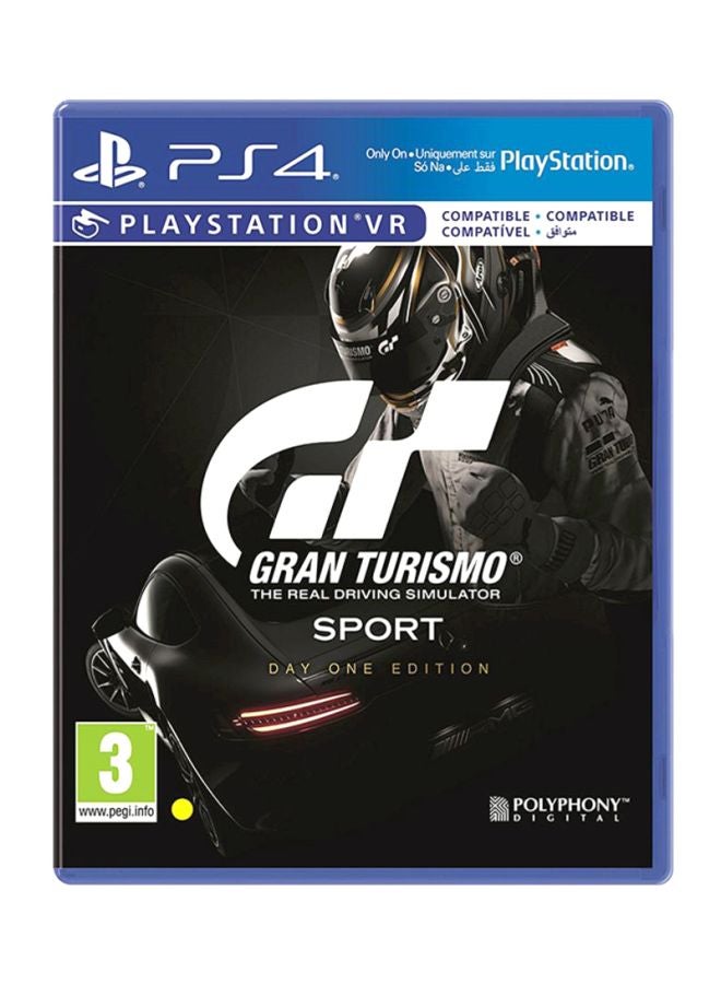 Polyphony Digital - Gran Turismo Sport: Day One Edition (Intl Version) - Sports - PlayStation 4 (PS4) - Image 1