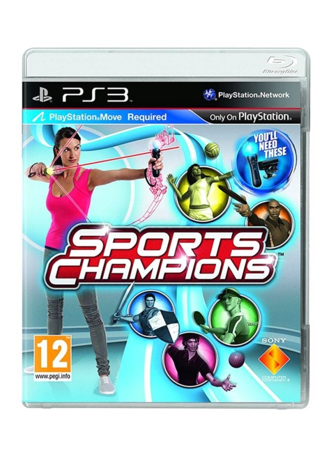 Sony Sports Champions (Intl Version) - Sports - PlayStation 3 (PS3) - Image 1