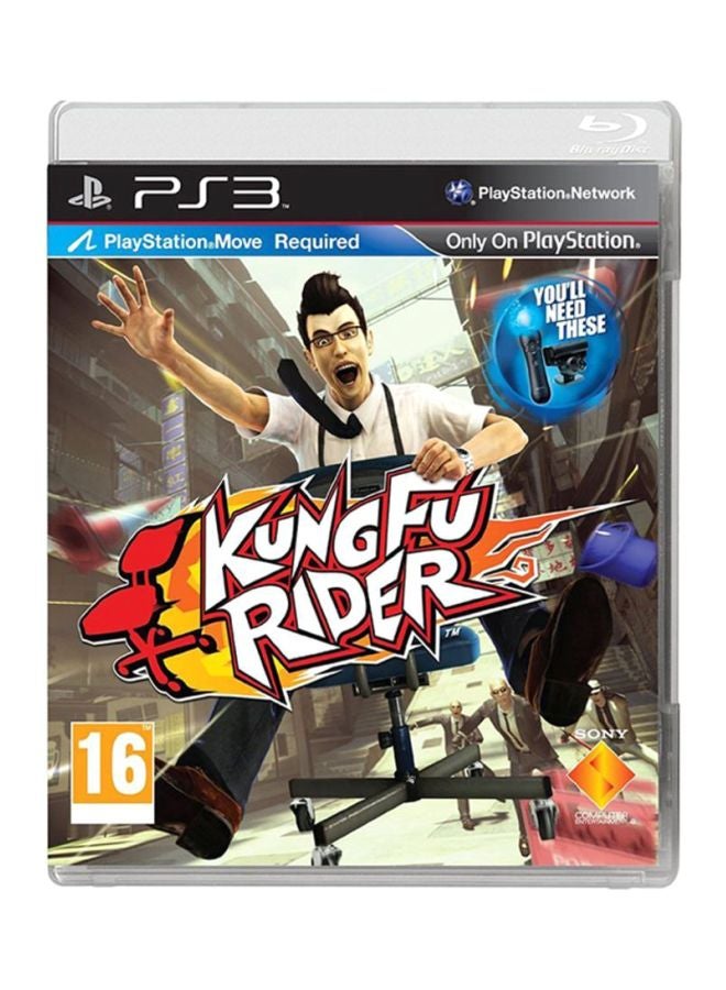 Sony - Kung Fu Rider (Intl Version) - Racing - PlayStation 3 (PS3) - Image 1