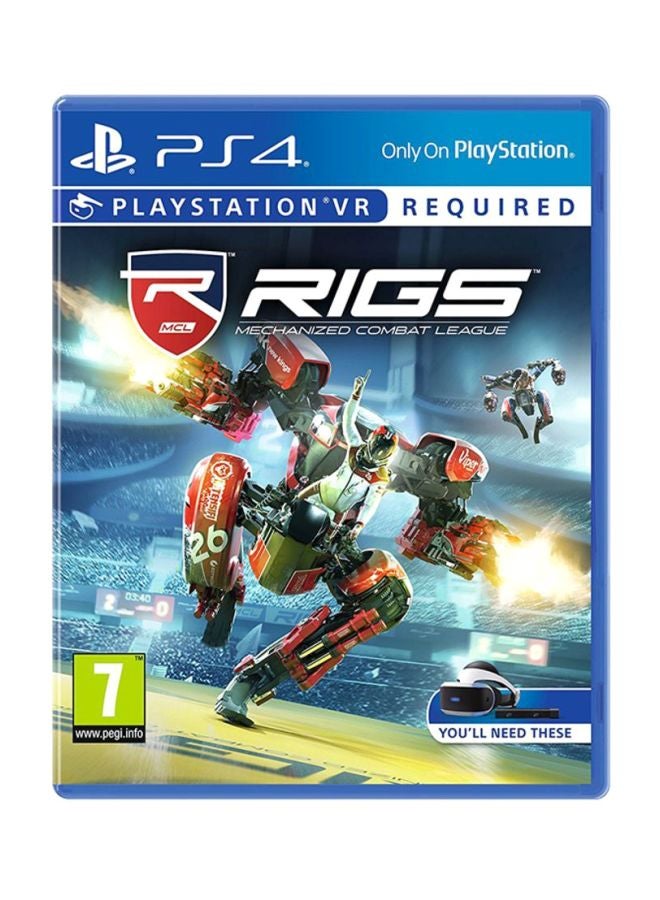 سوني لعبة RIGS Mechanized Combat League VR (إصدار عالمي) - action_shooter - playstation_4_ps4 - Image 1