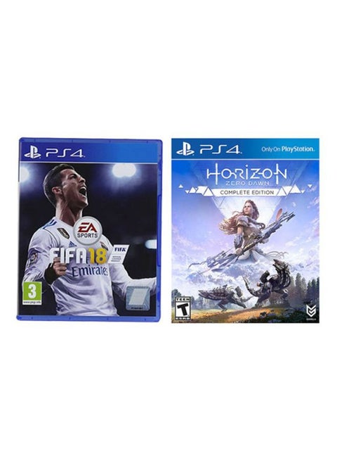 Horizon Zero Dawn + FIFA 18 (Intl Version) - PlayStation 4 (PS4)