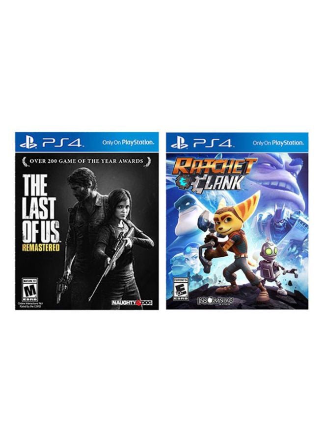 NAUGHTY DOG - The Last Of Us + Ratchet And Clank (Intl Version) - Role Playing - PlayStation 4 (PS4) - Image 1