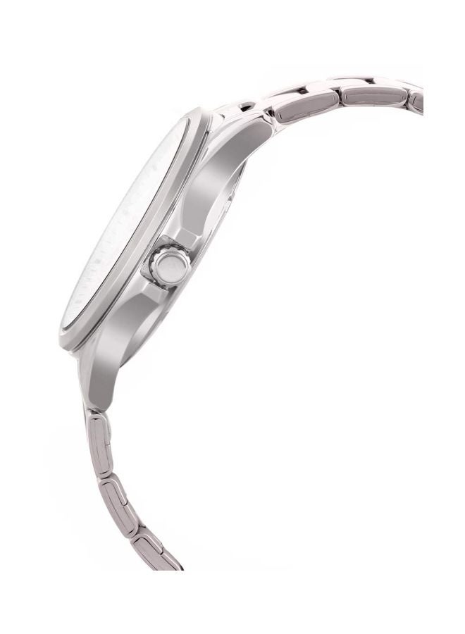 CASIO - Men's Stainless Steel Analog Watch MTP-1384D-7AVDF - 47 mm - Silver - Image 1