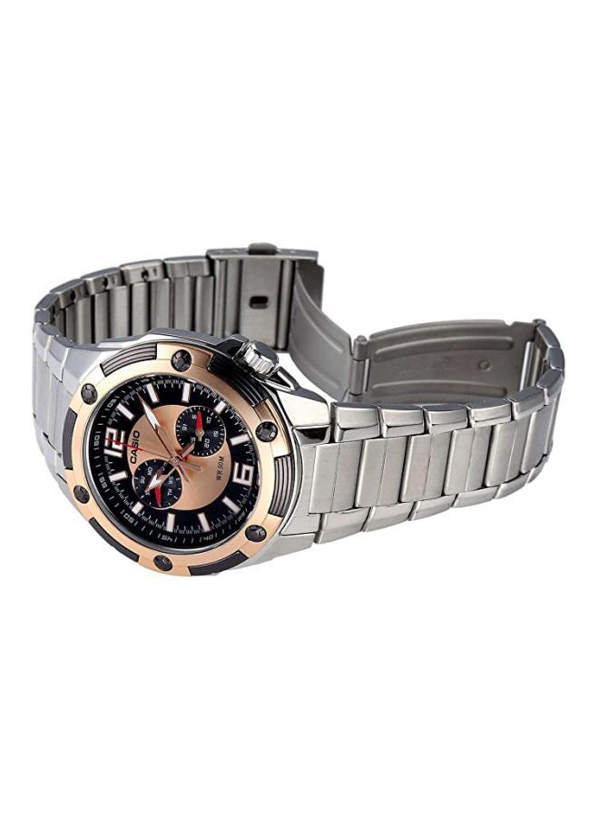 CASIO Men's Water Resistant Analog Watch MTP-1326D-1A2 - Image 3