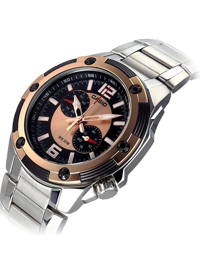 CASIO Men's Water Resistant Analog Watch MTP-1326D-1A2 - Image 5