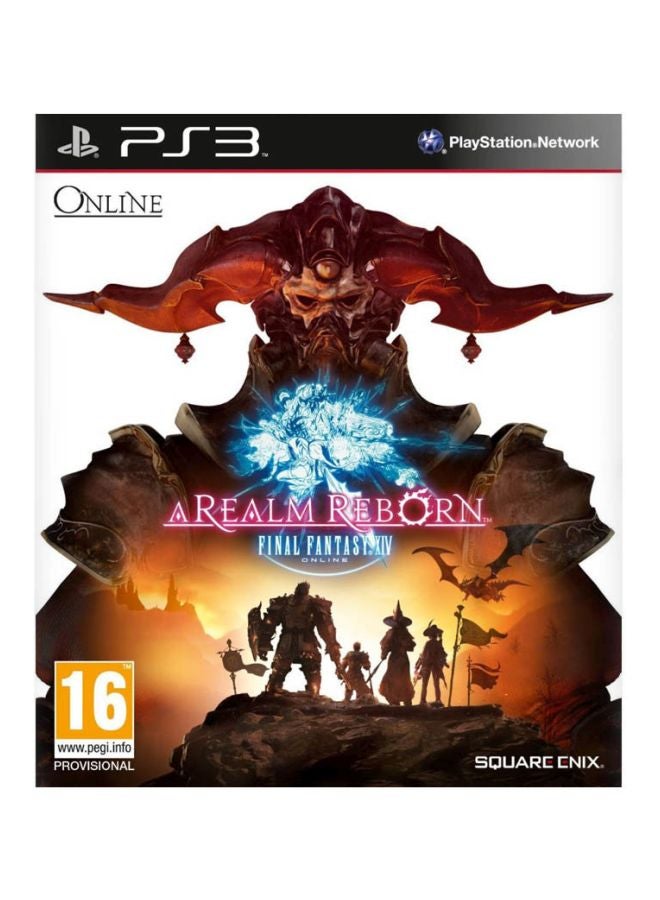 Square Enix - A Realm Reborn Final Fantasy (Intl Version) - Adventure - PlayStation 3 (PS3) - Image 1