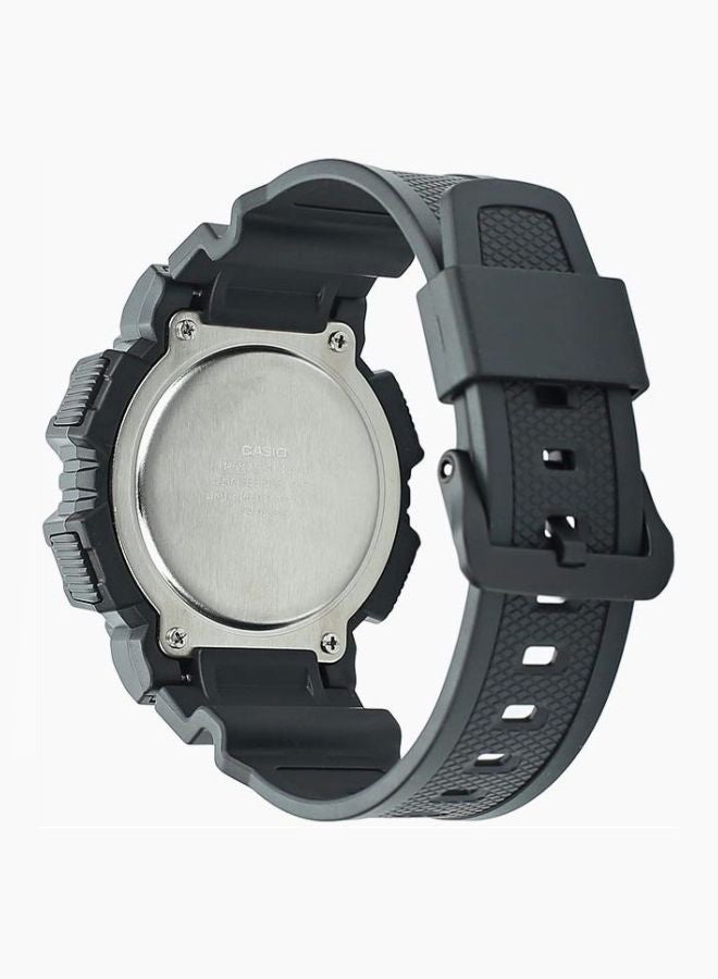 كاسيو ساعة يد شبابية رقمية مقاومة للماء طراز AE-1400WH-9AVDF - 51 مم - أسود للرجال - Image 2