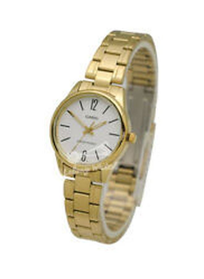 Women's Water Resistant Analog Watch  LTP-V005G-7BUDF Gold - v1595240842/N32399724A_3