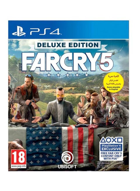 Far Cry 5 Deluxe Edition - (Intl Version) - action_shooter - playstation_4_ps4