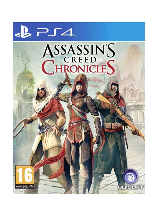 أوبيسوفت لعبة فيديو "Assassin's Creed : Chronicles" (إصدار عالمي) - action_shooter - playstation_4_ps4  - Image 1