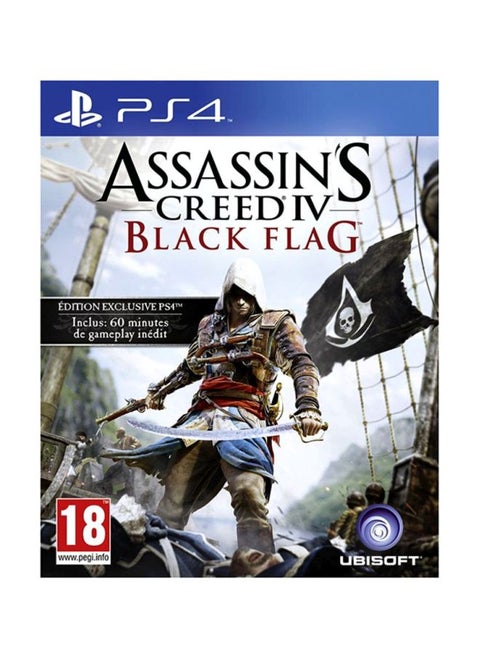 لعبة فيديو "Assassin's Creed : IV : Black Flag" (إصدار عالمي) - مغامرة - بلاي ستيشن 4 (PS4)