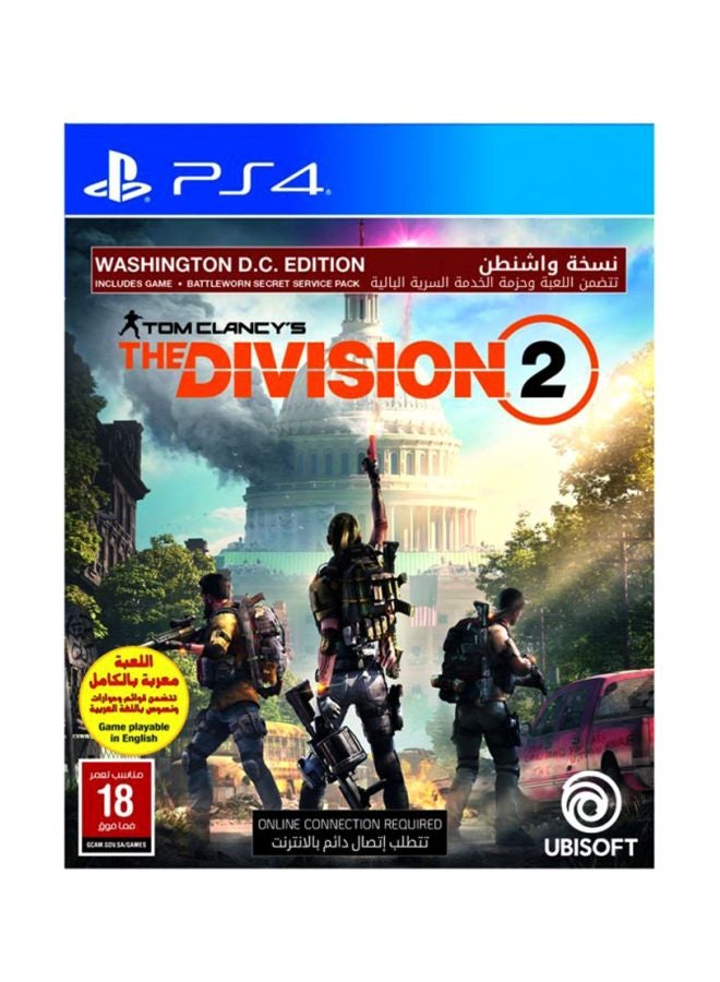 Ubisoft Tom Clancy's : The Division 2 - English/Arabic (KSA Version) - action_shooter - playstation_4_ps4 - Image 1