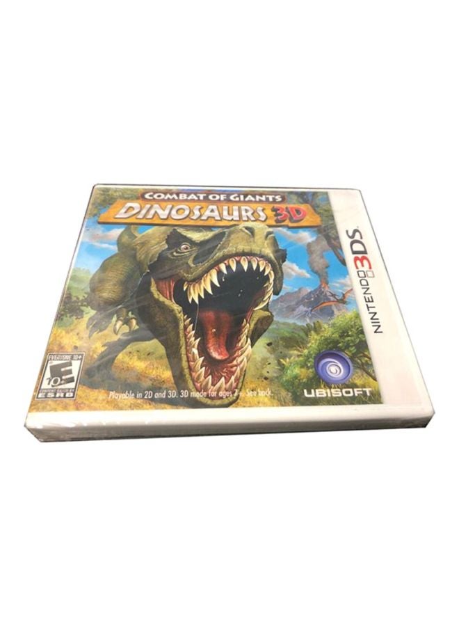 Ubisoft Combat Of Giants Dinosaurs 3D (Intl Version) - adventure - nintendo_3ds - Image 1