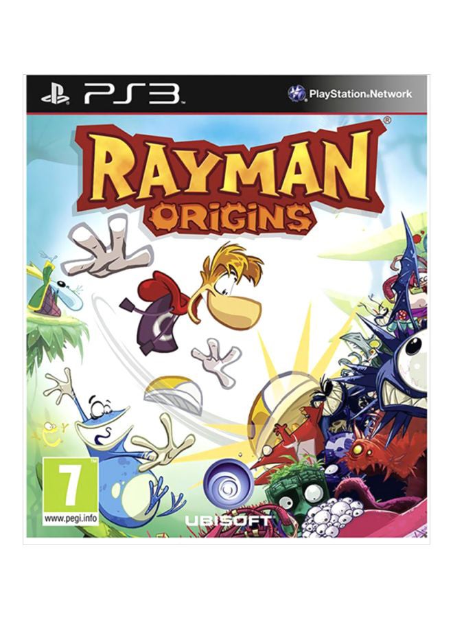 أوبيسوفت لعبة Rayman Origins (النسخة العالمية) - أركيد ومنصة - بلاي ستيشن 3 (PS3)  - Image 1