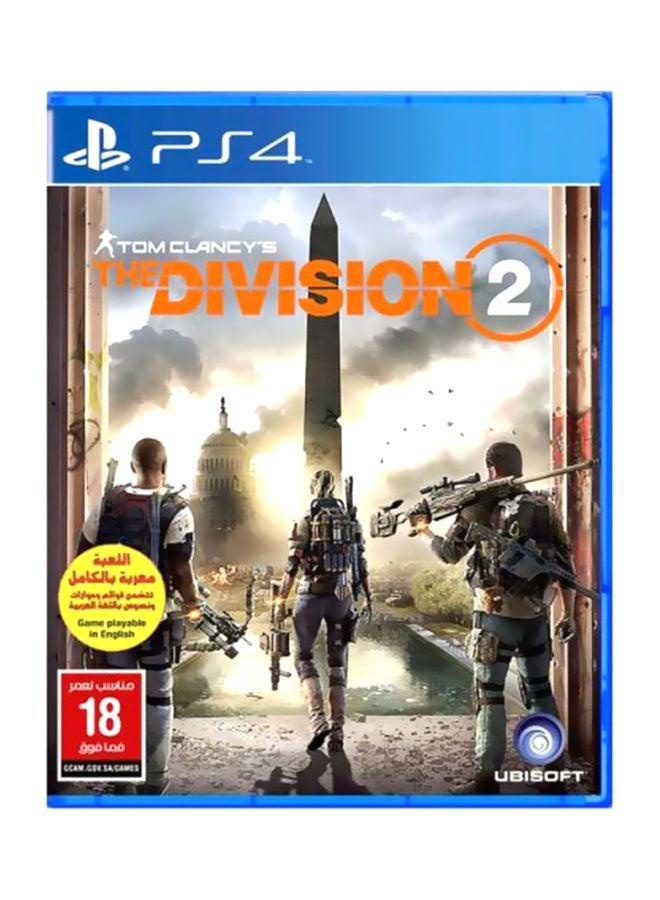 أوبيسوفت لعبة الفيديو "The Division 2" باللغة الإنجليزية/ العربية (إصدار المملكة العربية السعودية) - الأكشن والتصويب - بلاي ستيشن 4 (PS4) - Image 1