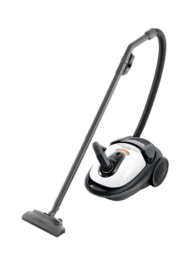 هيتاشي مكنسة كهربائية بقدرة 1800 وات 4.5 L 1800 W CV-BA18 SS220 PWH أسود/ أبيض  - Image 1