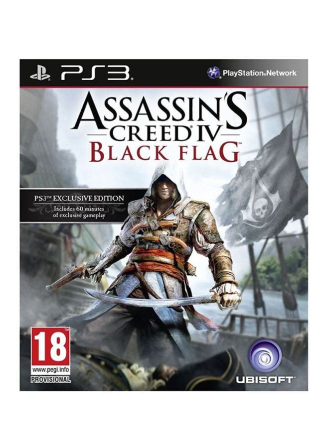 أوبيسوفت لعبة Assassin's Creed IV Black Flag (النسخة العالمية) - الأكشن والتصويب - بلاي ستيشن 3 (PS3) - Image 1