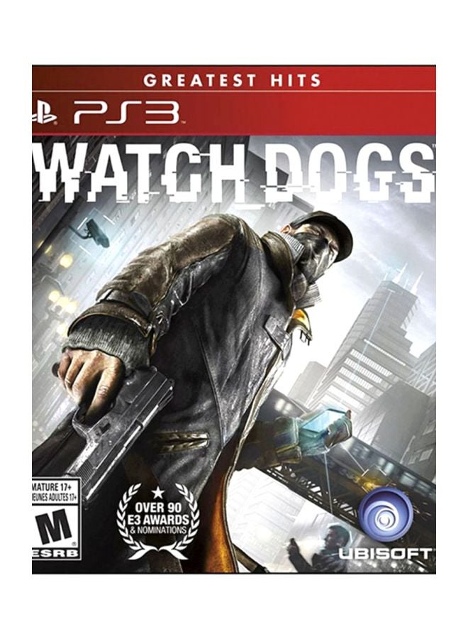 أوبيسوفت لعبة "Watch Dogs" (إصدار عالمي) - تقمص الأدوار - بلاي ستيشن 3 (PS3)  - Image 1