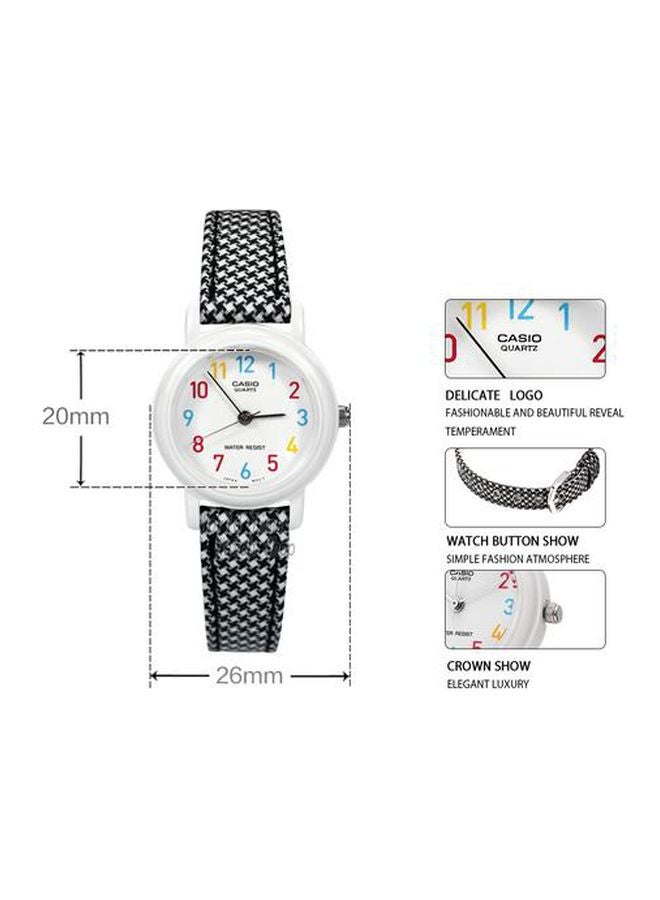 كاسيو ساعة بعقارب مقاومة للماء طراز LQ-139LB-1BDF للنساء - Image 5