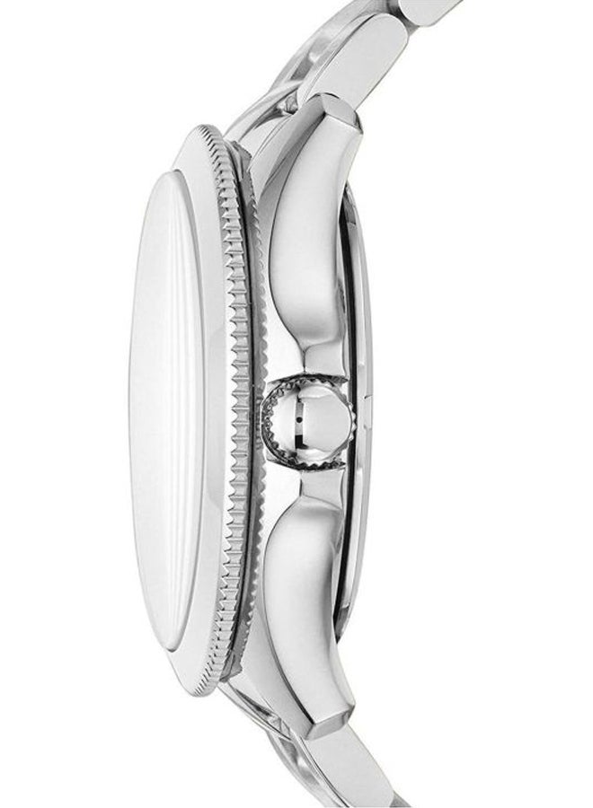 FOSSIL Women's Water Resistant Analog Watch AM4509 - 40 mm - Silver - Image 3