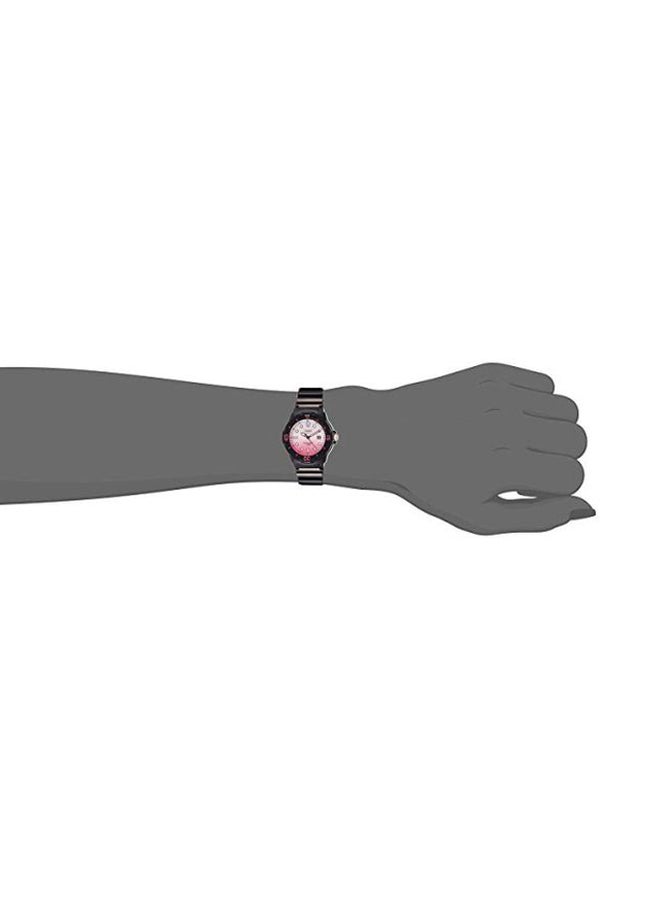 CASIO - Women's Water Resistant Analog Watch LRW-200H-4EVDR - 34 mm - Black - Image 1