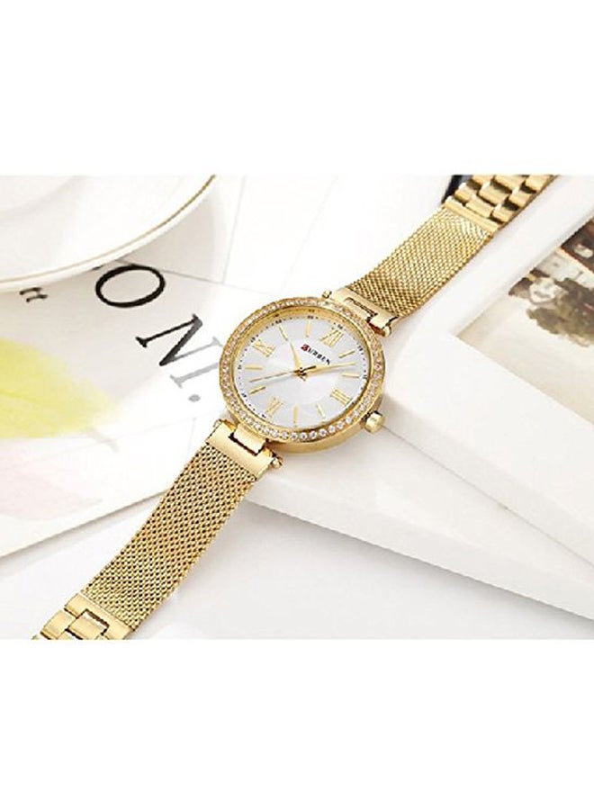 كارين ساعة يد عقارب مقاومة للماء طراز WT-CU-9011-GO1 women - Image 3