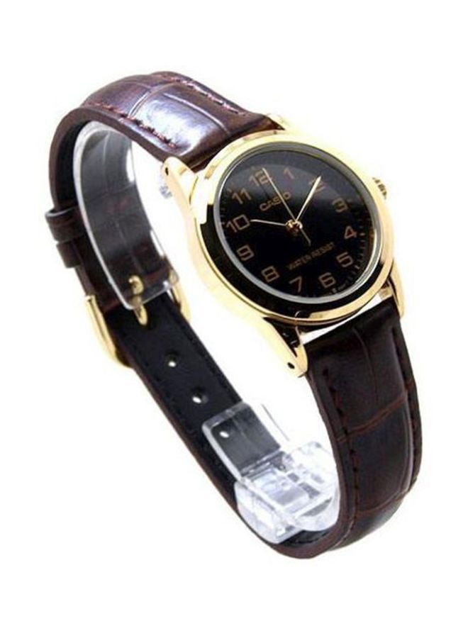 كاسيو ساعة رسمية أنالوج LTP-V001GL-1B - 25 مم - بني - Image 3