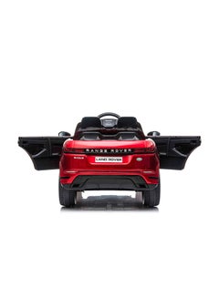 Megastar 12V Multi-Functional Range Rover Electric Ride-On Car For Kids, 3+ Years Red 110x69x56.5cm  - Image 5