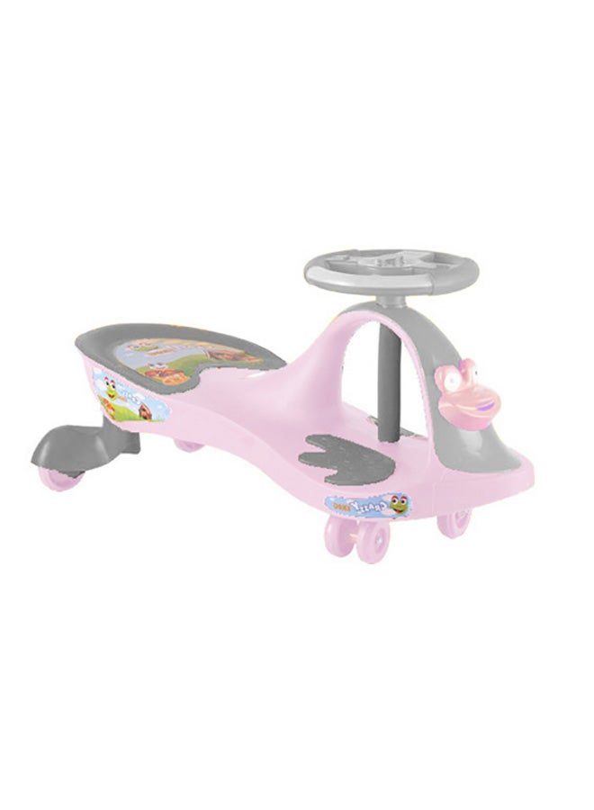 ميجاستار سيارة ركوب بتصميم أرجوحة مع إمكانية وضع أقدامك على الأرض متعدد الألوان 79.5x37x40سم - Image 2