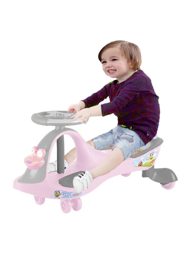 ميجاستار سيارة ركوب بتصميم أرجوحة مع إمكانية وضع أقدامك على الأرض متعدد الألوان 79.5x37x40سم - Image 3