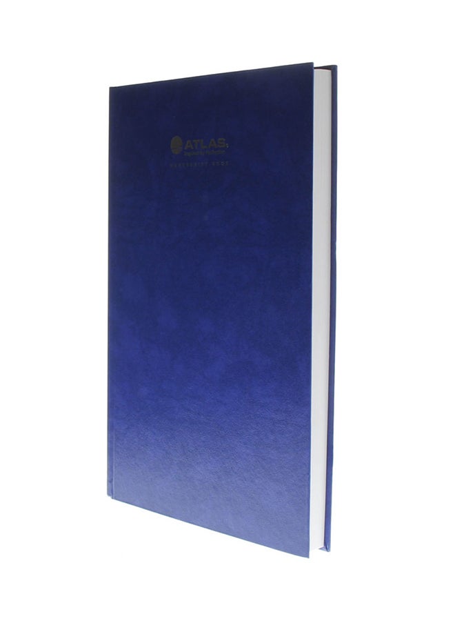 أطلس دفتر كتابة من 96 صفحة أزرق  - Image 2