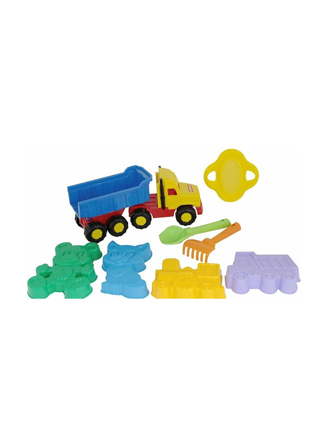 بوليسي مجموعة ألعاب رمال الشاطئ من 8 قطع - Image 1