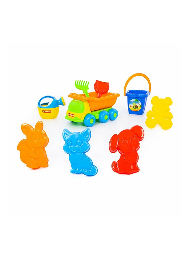 بوليسي مجموعة ألعاب الشاطئ من 9 قطع - Image 1